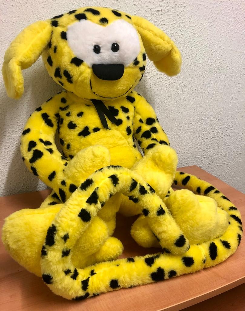 Prachtige grote vintage knuffel Marsupilami, Kinderen en Baby's, Ophalen of Verzenden
