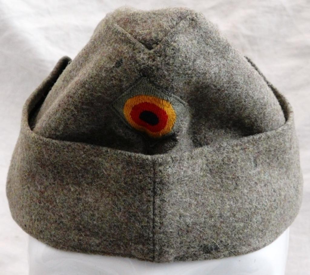 Veldmuts Schuitje Schiffchen, West-Duits, maat: 56, 1966.(2), Ophalen of Verzenden, Landmacht, Helm of Baret