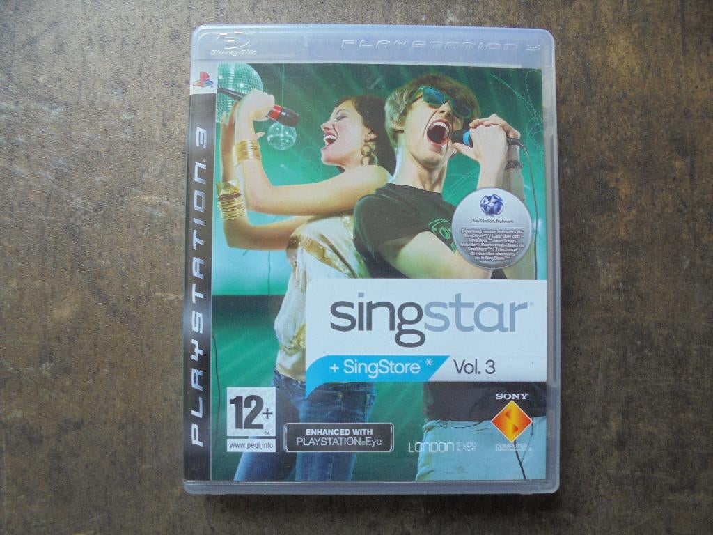 SingStar Volume 3 voor PS3 (zie foto's), Games en Spelcomputers, Games | Sony PlayStation 3, Muziek, Gebruikt, Ophalen of Verzenden