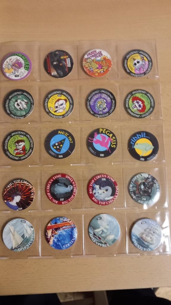 Slimmer Whammers. Flippo's (6), Verzamelen, Flippo's, Ophalen of Verzenden