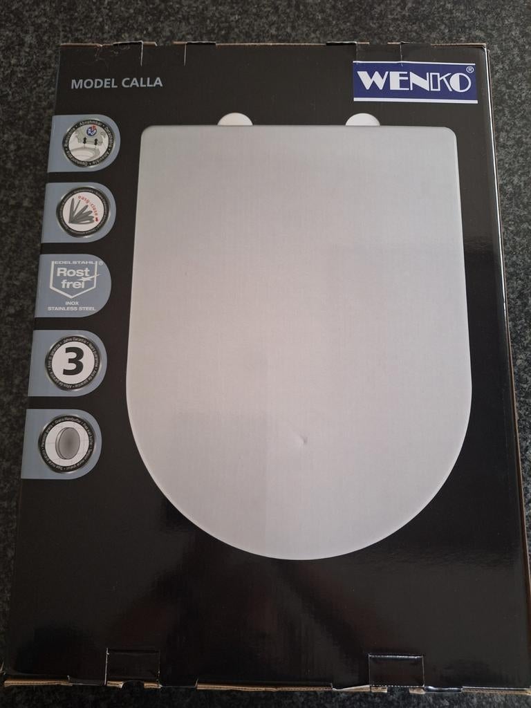 Nieuwe wc-bril soft close, Doe-het-zelf en Bouw, Sanitair, Nieuw, Ophalen of Verzenden