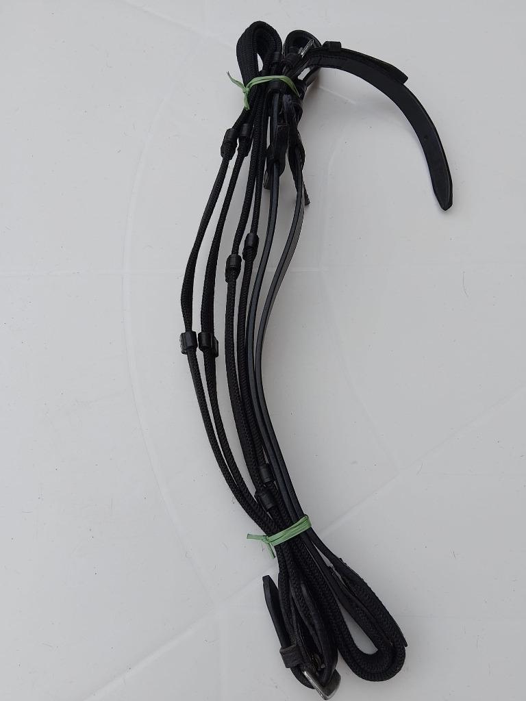 NEUFS - Rennes en cuir noir, Ophalen of Verzenden, Nieuw, Dressuur