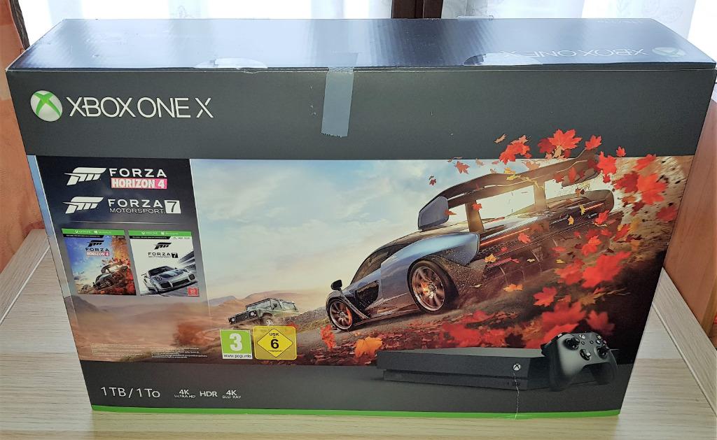 Xbox One X-console 1TB (lees de beschrijving), Verzenden, Xbox One, Zo goed als nieuw, 1 TB