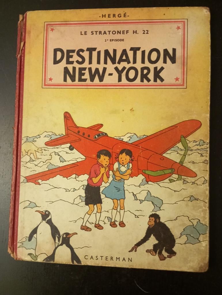 Destination New York Jo.Zette & Jocko 1951, Enlèvement ou Envoi