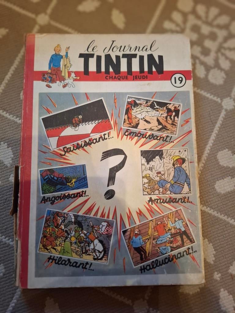 Reliure Tintin, Complete serie of reeks, Ophalen, Gelezen