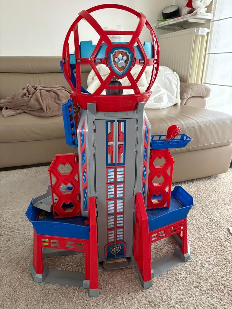 Paw patrol toren, Ophalen, Gebruikt