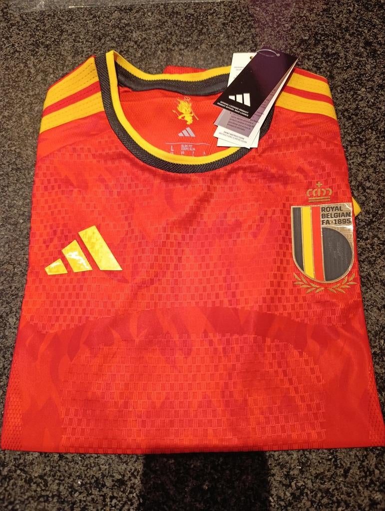 Belgisch WK 2026 voetbalshirt maat L, Maat L, Ophalen, Nieuw, Shirt