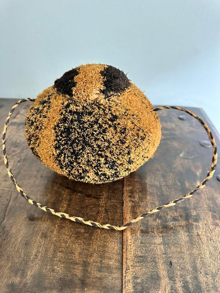 Corbeille Kuba Kasai Velvet Art africain Congo, Envoi