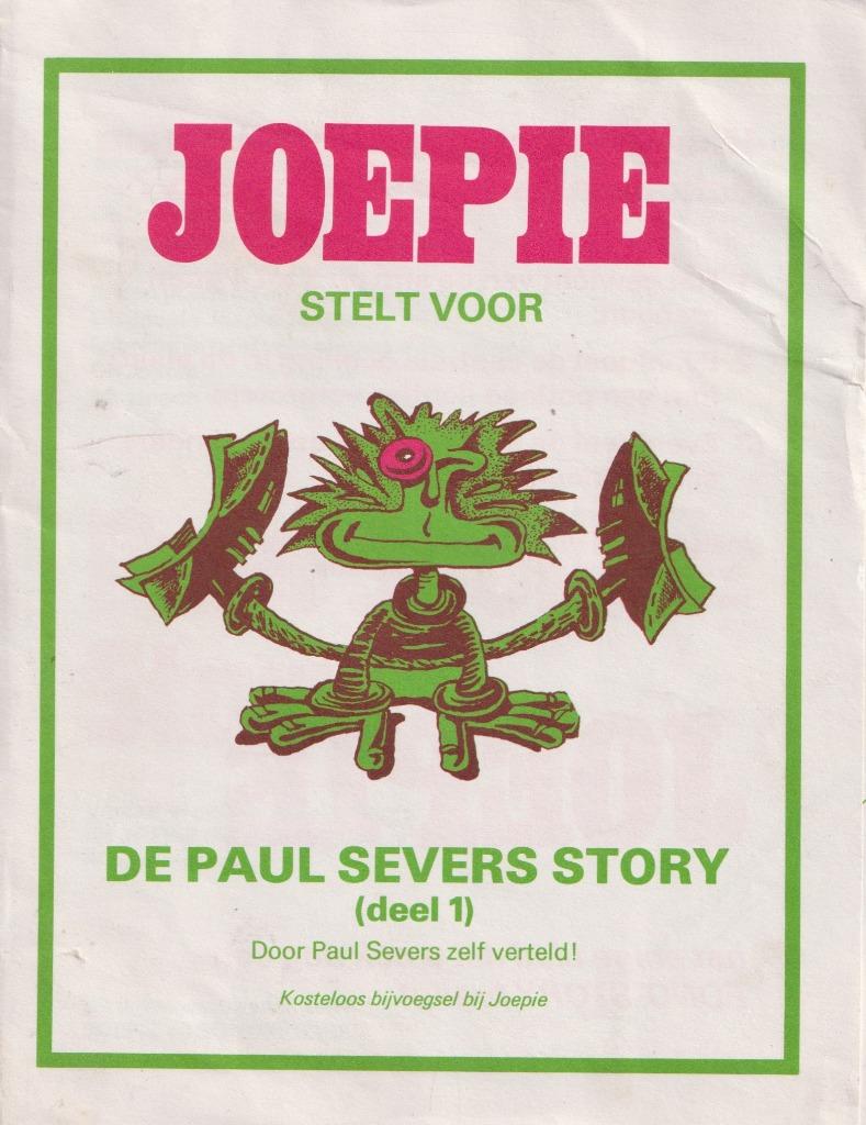 Paul Severs Story Deel 1 – Flexi single, Cd's en Dvd's, Vinyl Singles, Gebruikt, 7 inch, Single, Ophalen of Verzenden