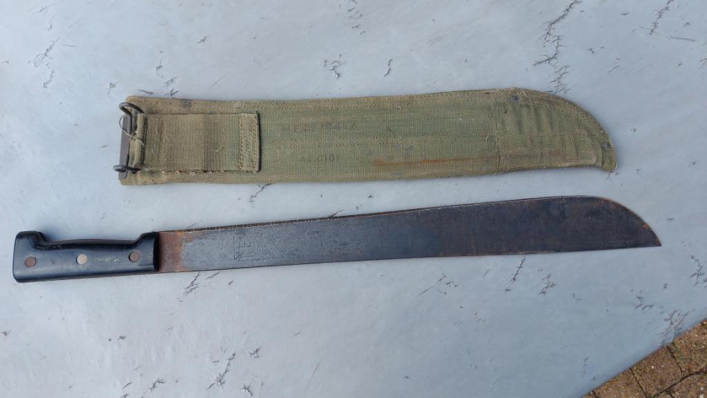 Machete Kiffe WWII, Ophalen, Landmacht, Mes of Dolk