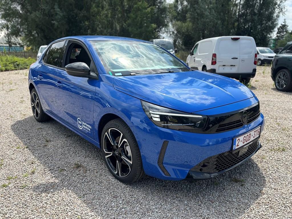 Opel Corsa GS 1.2 TURBO MT6 100PK * CAMERA * NAVIGATIE * WI, Blauw, 100 pk, Bedrijf, USB