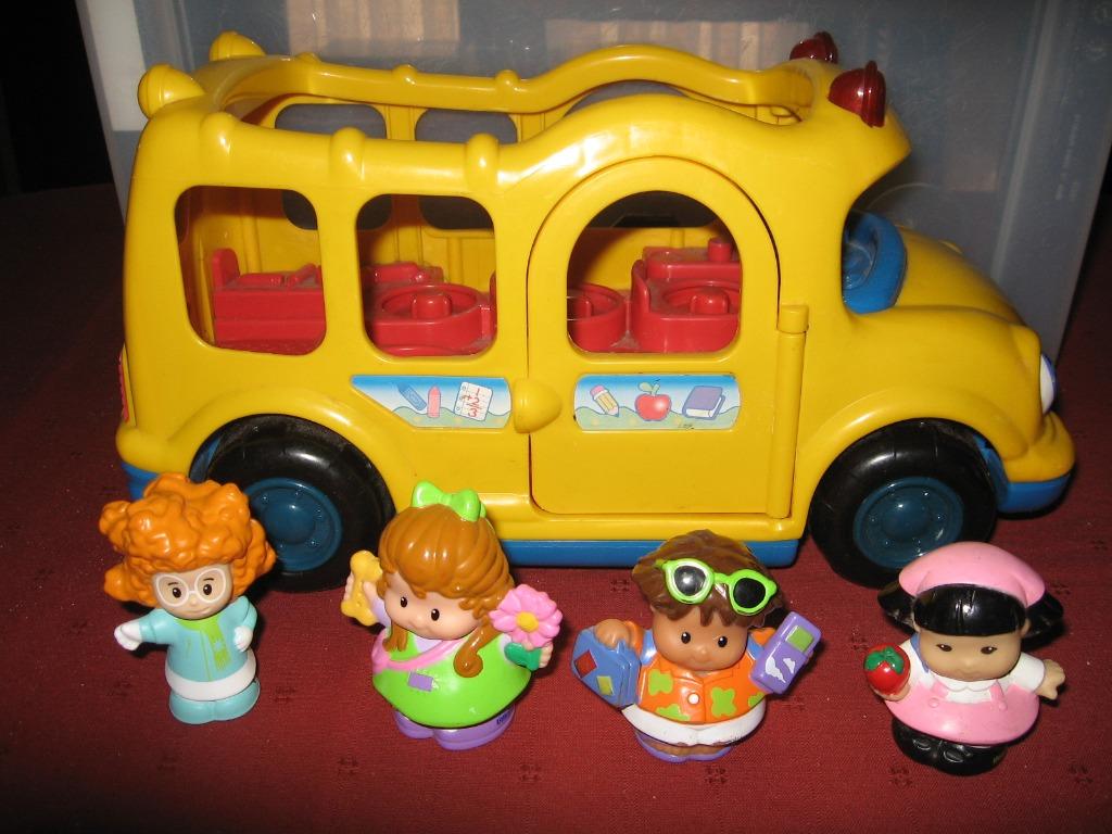 schoolbus Fisher Price, Ophalen, Gebruikt