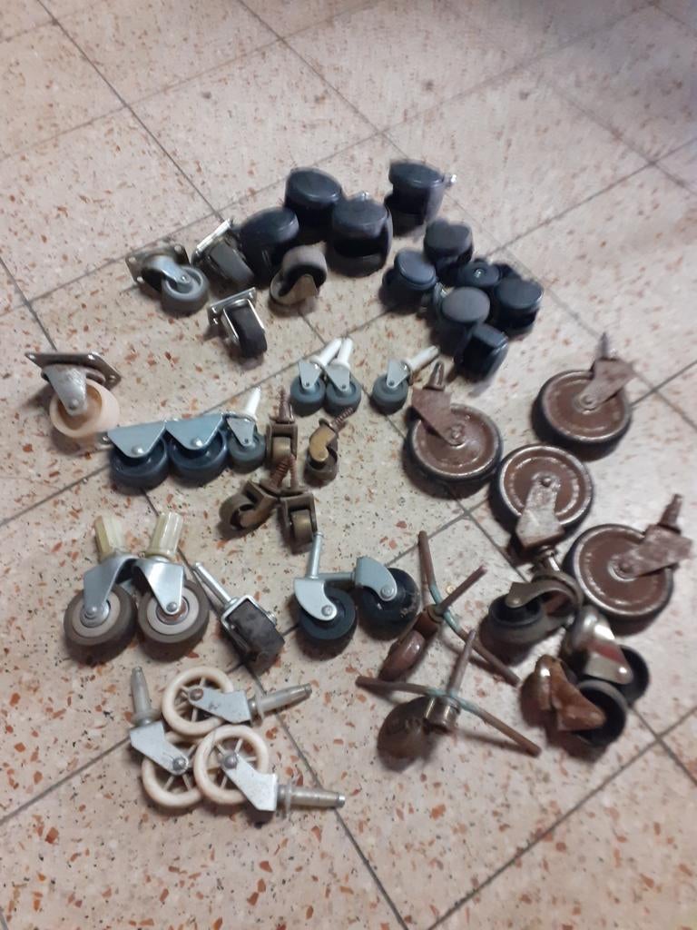 Lot de roulettes, Ophalen