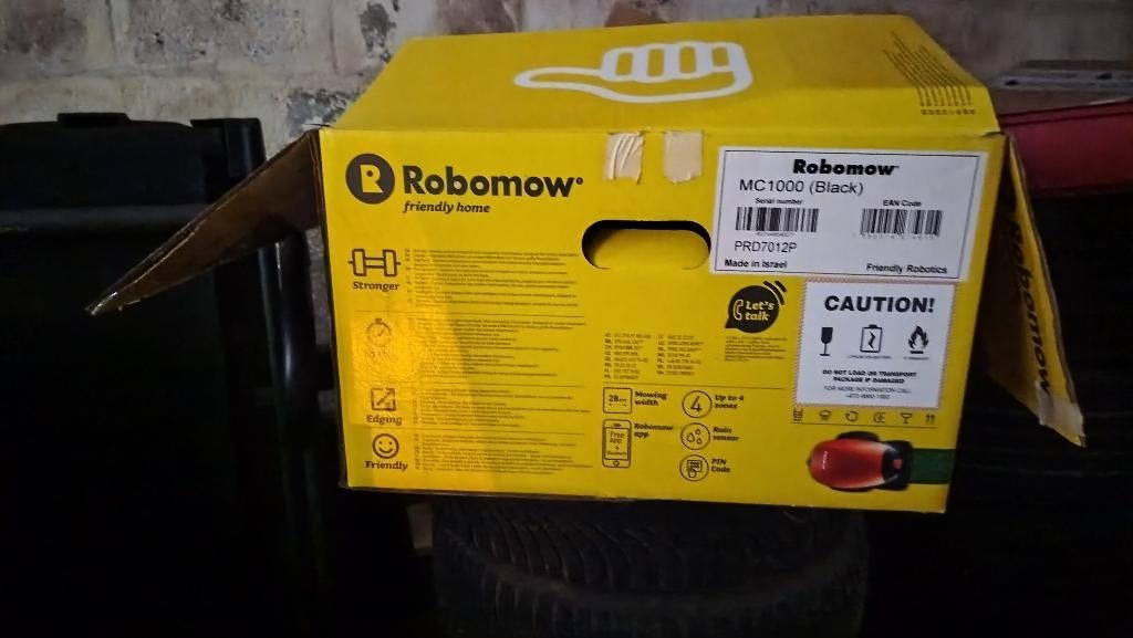 jardin tondeuse robot robomow, Jardin & Terrasse, Tondeuses robotisées, Robomow, Enlèvement, Utilisé, Contrôlable via l'application