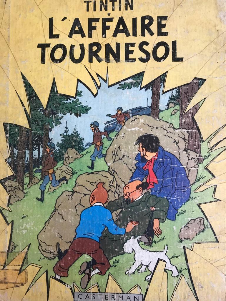 Tintin L'affaire Tournesol, Boeken, Eén stripboek, Hergé, Ophalen, Gelezen