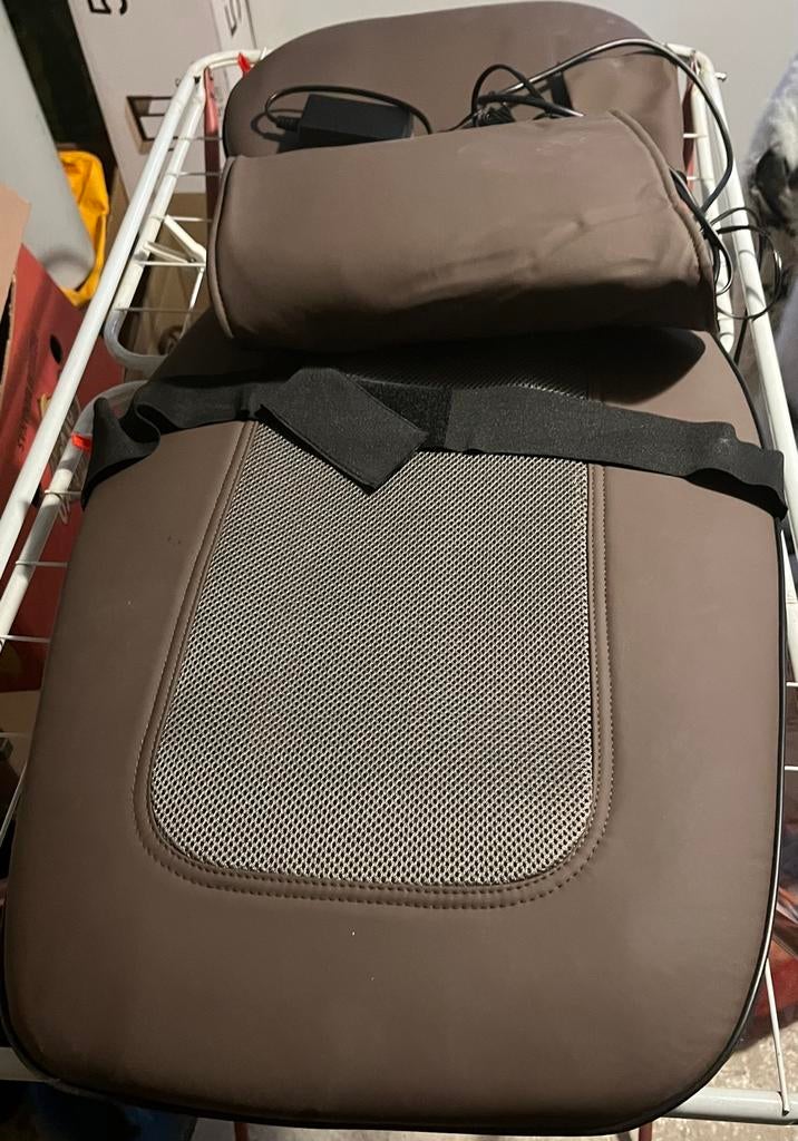 Coussin de massage pour le dos, Enlèvement, Comme neuf, Chaise de massage ou Coussin