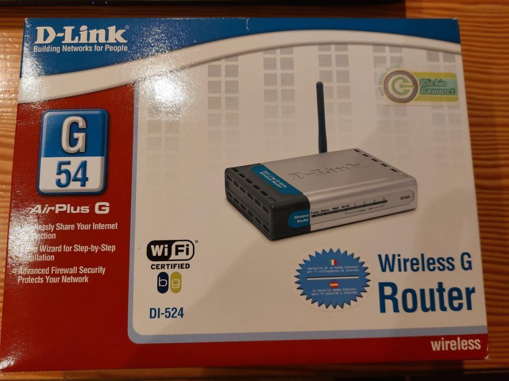 Wireless G Router, Ophalen, Nieuw, Router, D-Link