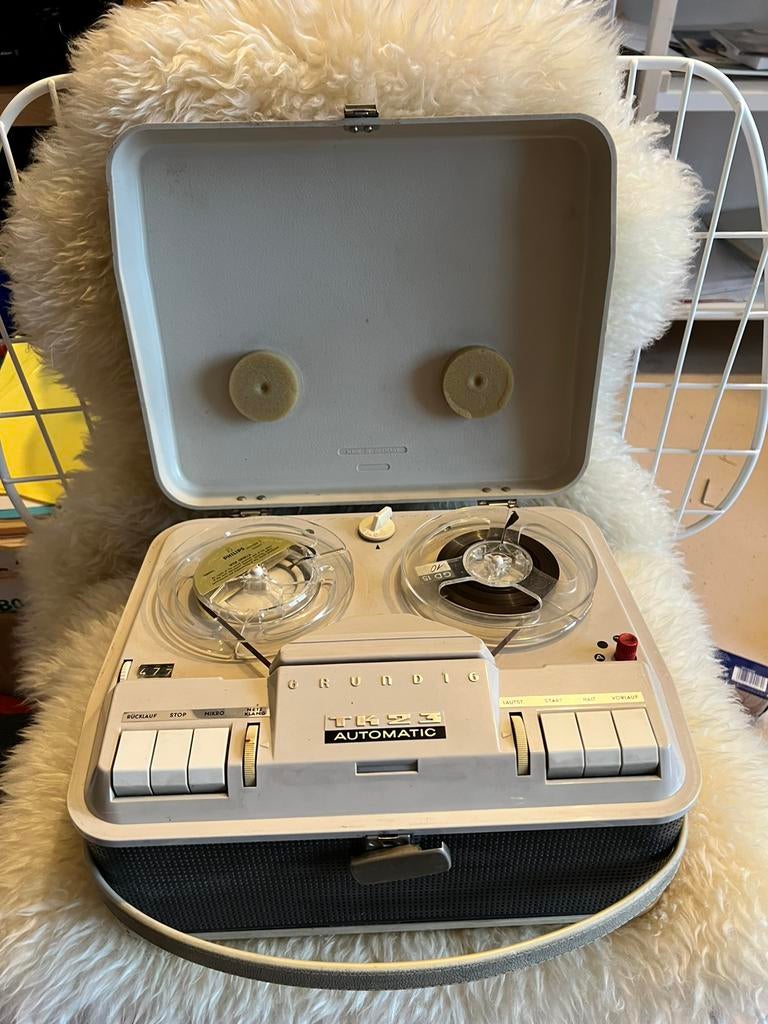 Grundig TK 23 Automatic bandrecorder., Enlèvement, Magnétophone