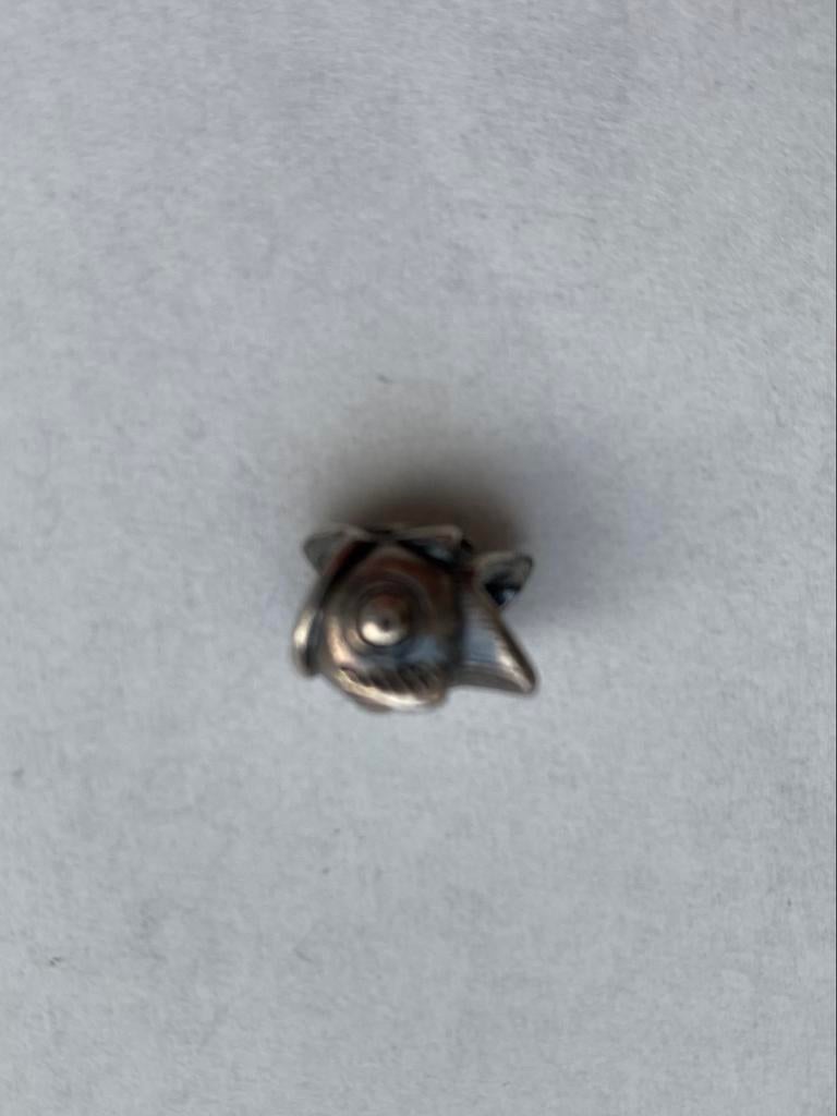 Trollbeads bedel ‘Vis noch vogel’, Handtassen en Accessoires, Bedels, Zo goed als nieuw, Trollbeads, Zilver, Ophalen of Verzenden