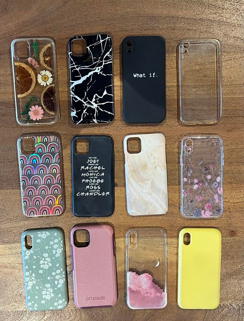 Hoesjes Iphone XR, Enlèvement, Utilisé, IPhone XR, Housse ou Sac