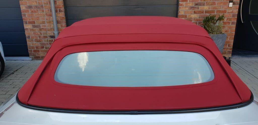 mg f mgf mg tf mgtf anniversary rode softtop+glazenruit, Autos : Pièces & Accessoires, Habitacle & Garnissage, MG, Neuf, Enlèvement ou Envoi
