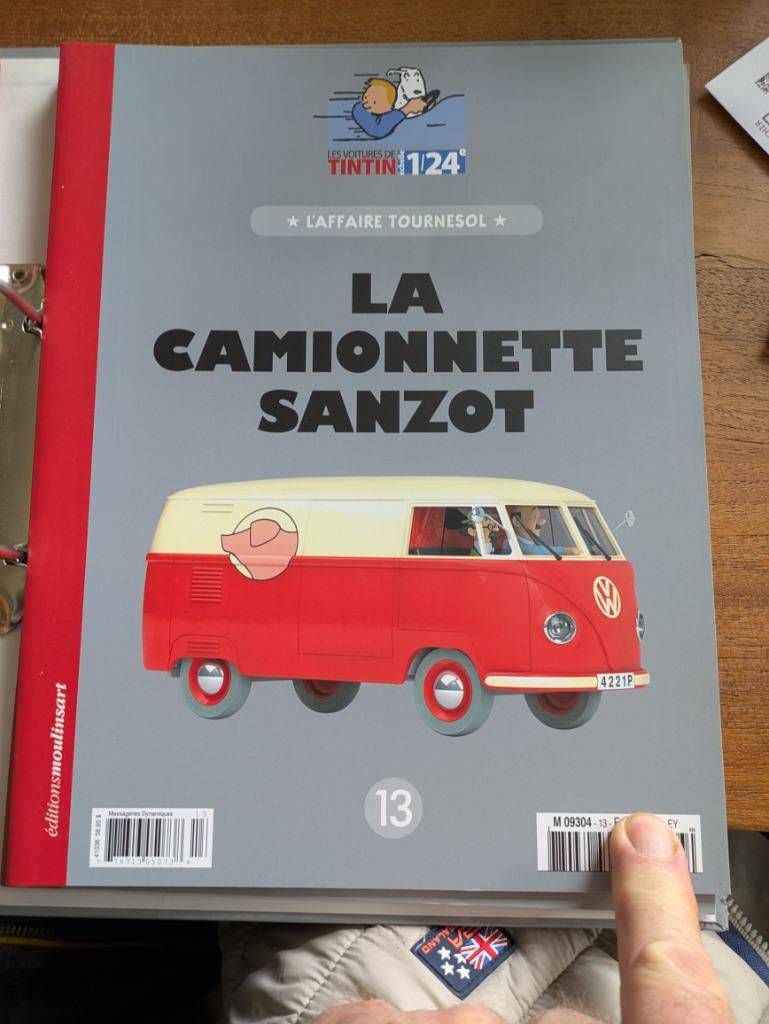 Kuifjes auto 1/24, Ophalen of Verzenden, Nieuw