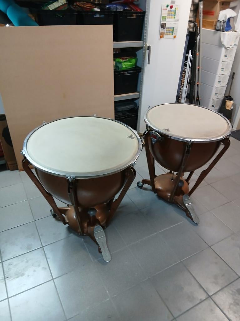 Pauken Ludwig met stempedaal, Muziek en Instrumenten, Percussie, Ophalen