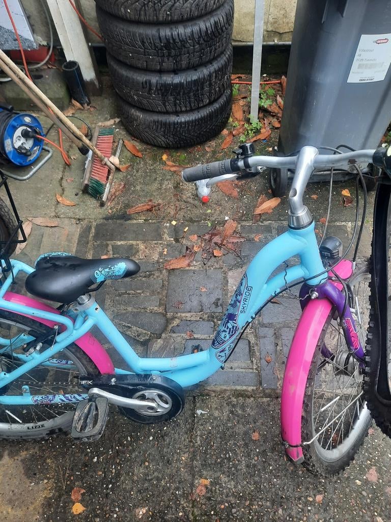 24"meisjesfiets, Ophalen, Versnellingen