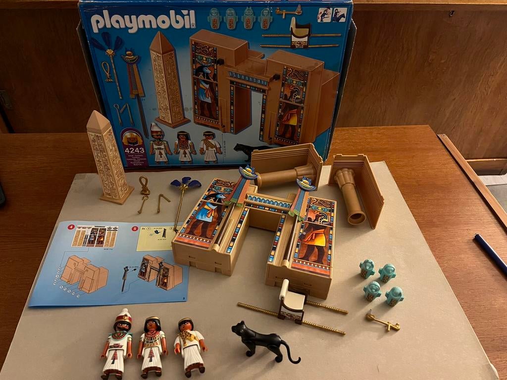 Playmobil « Les Egyptiens et leurs pyramides » - 4243, Enfants & Bébés, Enlèvement, Comme neuf