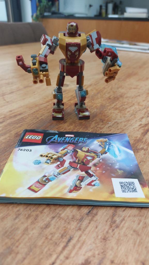 Legoset ironman, Ophalen, Zo goed als nieuw, Complete set, Lego