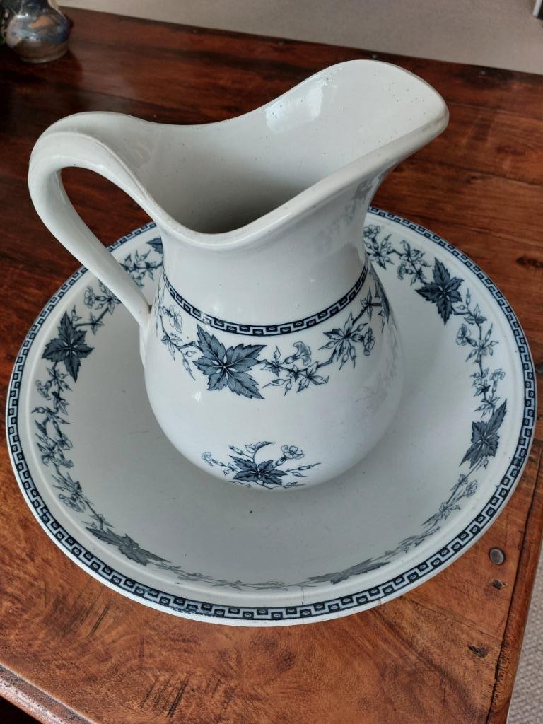 Minton Engels antiek porseleinen lampetset PRACHTIG, Antiek en Kunst, Ophalen