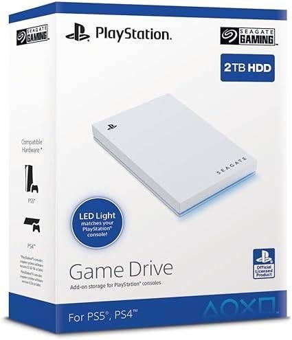Disque dur externe 2 To | PS5 | LIVRAISON GRATUITE, Neuf, -, -, SEAGATE