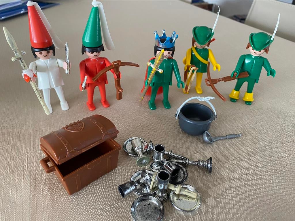 Vintage - Playmobil- Ridders, Ophalen of Verzenden, Zo goed als nieuw