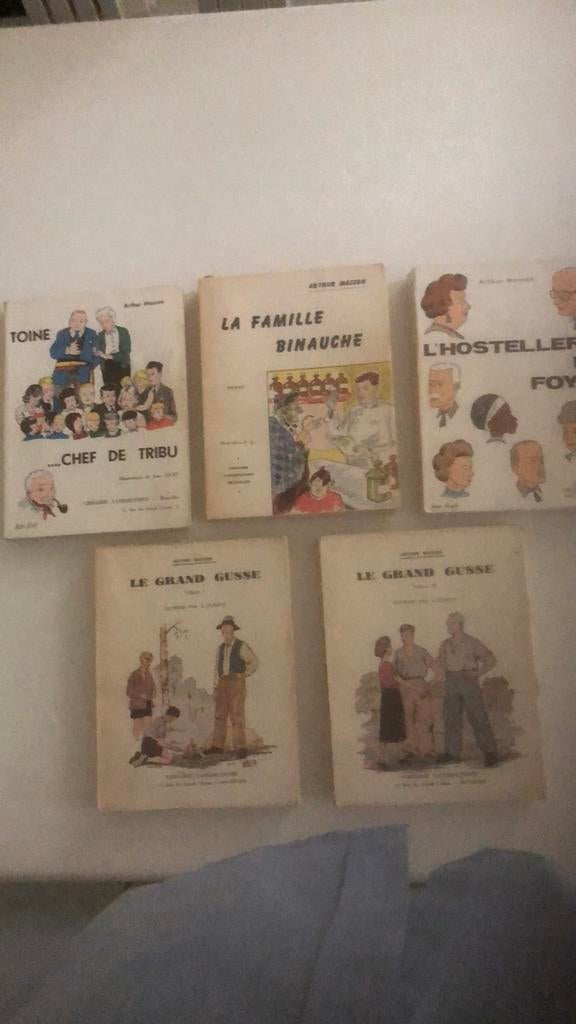 Arthur masson. 5 livres, Livres, Enlèvement ou Envoi, Utilisé