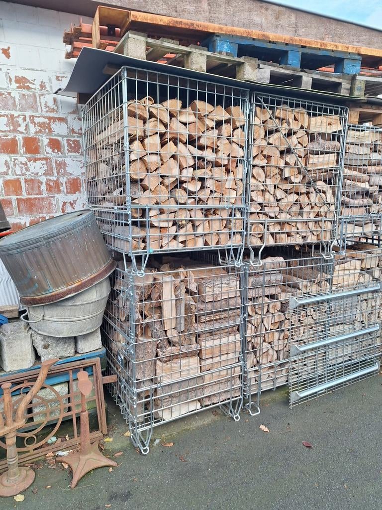 Bacs empilables pliables, conteneurs métalliques, Enlèvement