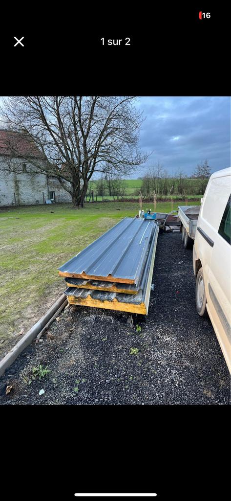 Paneaux sandwich, Enlèvement, Comme neuf