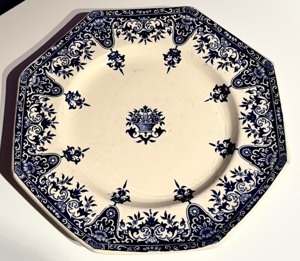 Assiette Terre de Fer Rouen Longchamp, Ophalen of Verzenden
