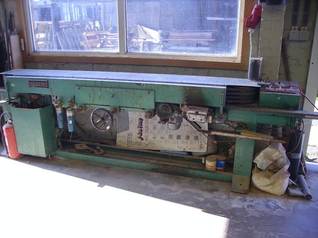 houtbewerkingsmachines te koop, Ophalen