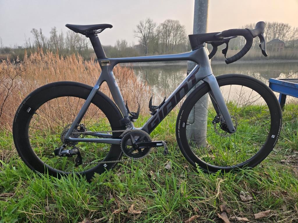 Giant Propel Advanced 1 (inclusief clip-on aerobars), Enlèvement, 53 à 57 cm, 28 pouces, Hommes