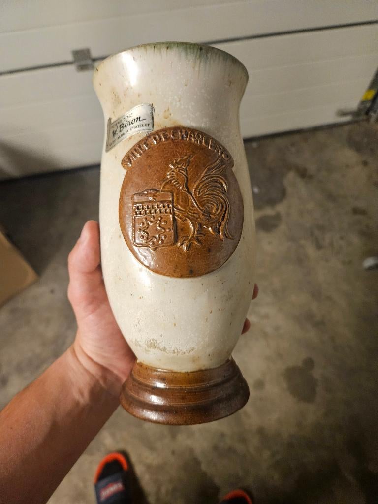 poterie w.biron ville de charleroi, Ophalen