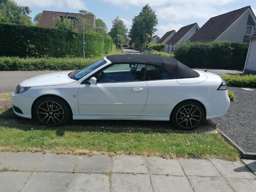 saab 9-3 cabrio, diesel, BJ 2010, Auto's, Saab, Voorwielaandrijving, 4 zetels, 4 cilinders, Cabriolet