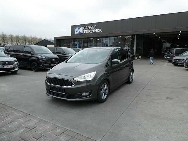 Ford C-Max 1.5 TDCi 95pk Business Luxe Trekhaak '17, Autos, Ford, Argent ou Gris, Achat, Euro 6, Boîte manuelle