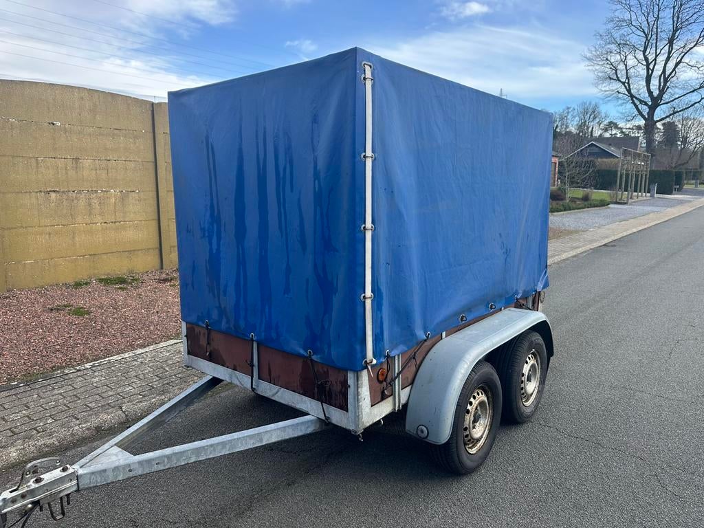 Aanhangwagen ongeremd 750kg, Auto diversen, Ophalen, Zo goed als nieuw