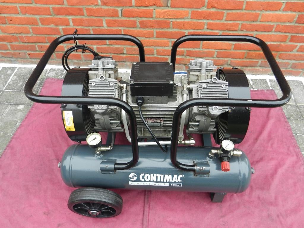 Contimac 480/10/11+11W Professional Compressor, Bricolage & Construction, Compresseurs, Moins de 25 litres, 400 à 800 litres/min