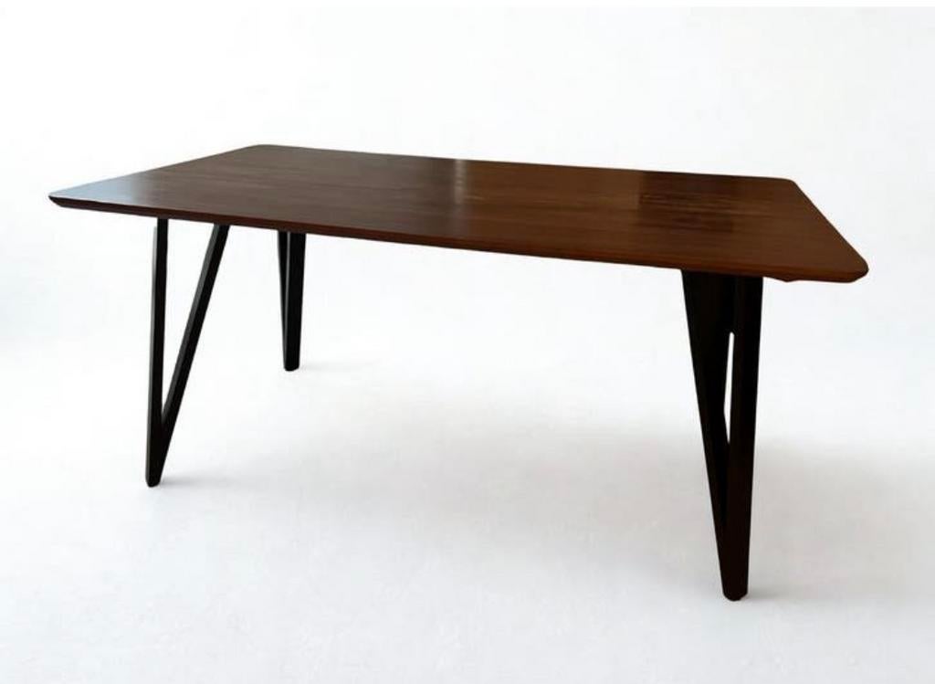 Houten tafel, Huis en Inrichting, Ophalen, Gebruikt