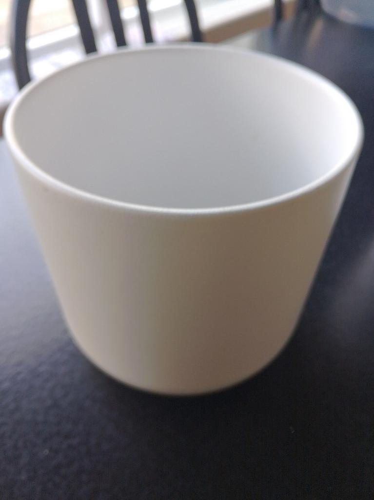 Cache-pot blanc porcelaine, Ophalen