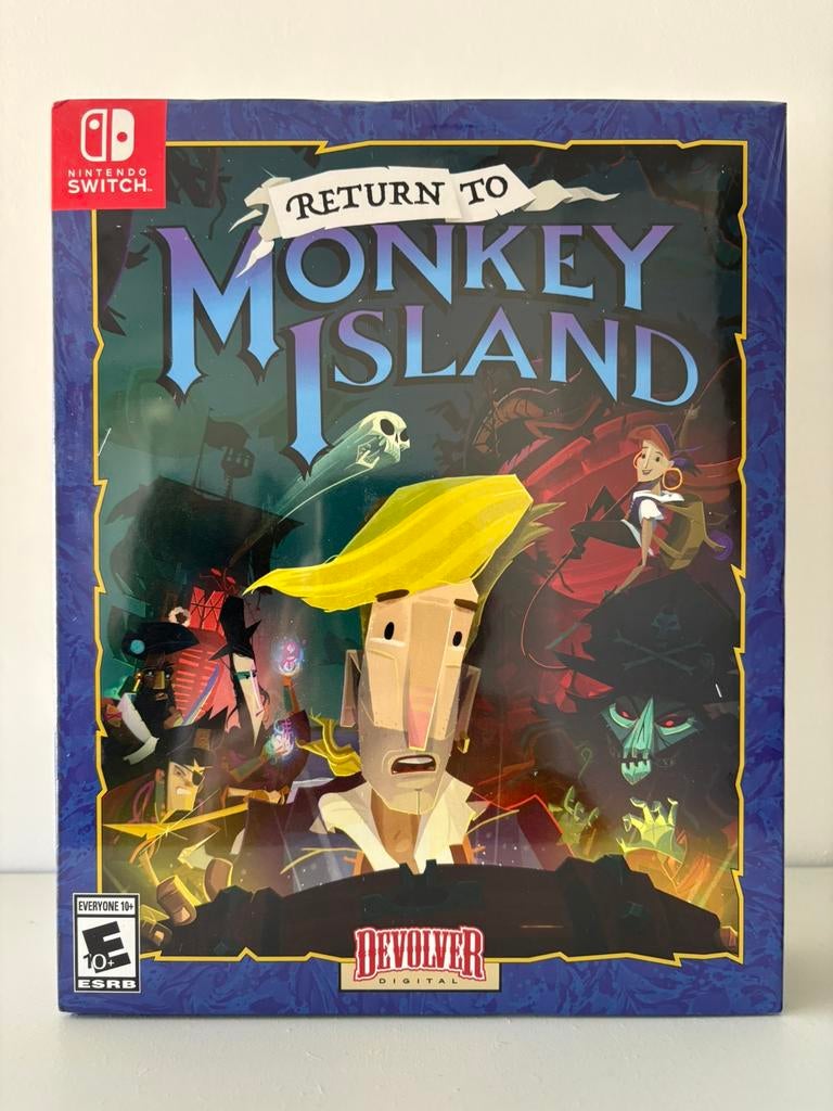 Return To Monkey Island - Collector (Nintendo Switch), Games en Spelcomputers, Games | Nintendo Switch, Ophalen, Nieuw