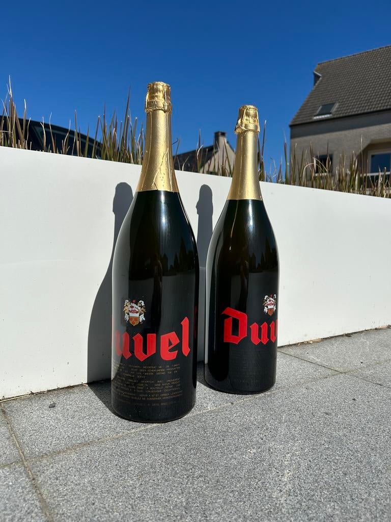 Grote duvel flessen ongeopend, Ophalen, Overige gebieden, Overige typen, Nieuw