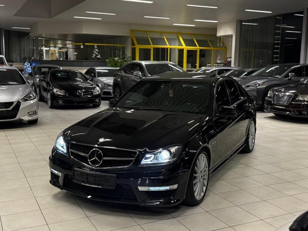Mercedes-Benz C63 AMG 6.3 Atmosferische Bouwjaar 2012.900km, Auto's, Mercedes-Benz, Automaat, Leder, Bedrijf, 5 deurs