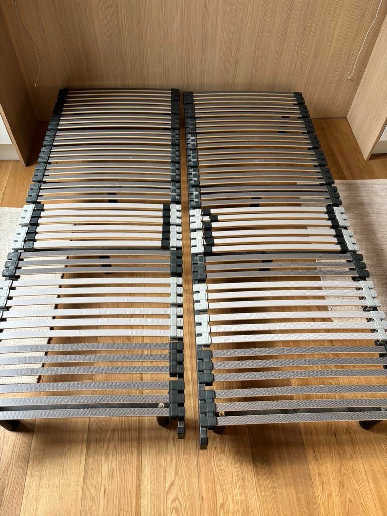 2x Sleepy lattenbodems 70cm X 200cm, Enlèvement, Sommier, 200 cm, 70 cm ou moins